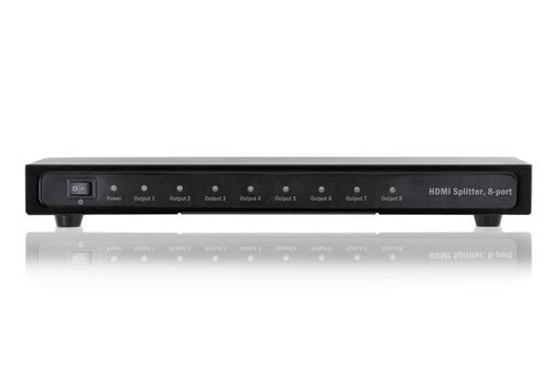 DIGITUS HDMI Splitter DIGITUS 1 Eingang -> 8 Ausgänge Full HD (DS-43302)