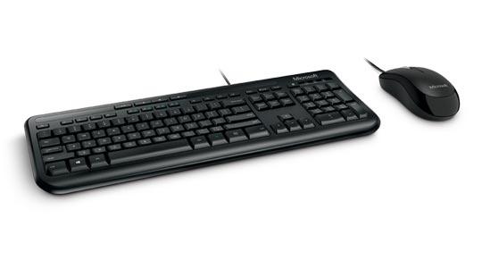 MICROSOFT WIRED DESKTOP 600 EN-EU LAYOUT QWERTY BLK UK LAYOUT PERP (APB-00013)