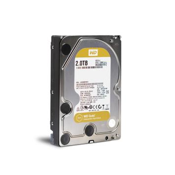 WD Gold Datacenter Hard Drive WD2005FBYZ - Harddisk - 2 TB - intern - 3.5" - SATA 6Gb/s - 7200 rpm - buffer: 128 MB (WD2005FBYZ)