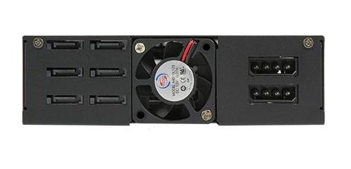 CHIEFTEC 1x5.25in bay for 6x2.5in S-ATA HDD Hot-Swap Metal (CMR-625)