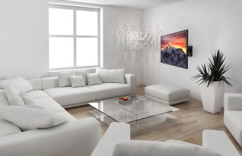 REFLECTA Sopar Flexo, 50 x 50,75 x 75,100 x 100,200 x 100,200 x 200 mm, Sort, -20 - 20°, -90 - 90°, Metal, Plastik, VESA - (Fjernlager - levering  2-4 døgn!!) (23111)