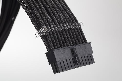 PHANTEKS Sleeved Cable Extension Svart Universella kablar som anslutnas till din nuvarande kablar (PH-CB-CMBO_BK)