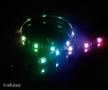 AKASA "Vegas M" Magnetic LED Strip Light 50 cm, 15x LEDs, Flexible, Molex 4 pin, 12V, Power Adapter Cable (AK-LD05-50RB)
