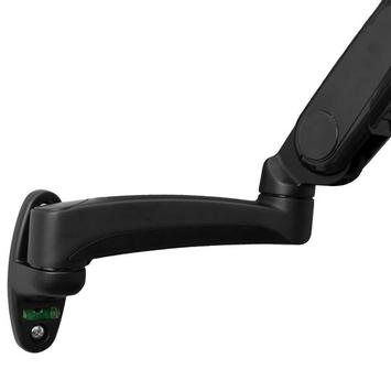 StarTech Wall Mount Monitor Arm - Full Motion Articulating - Adjustable - Supports Monitors 12” to 34” - VESA Monitor Wall Mount - Black (ARMPIVWALL) monteringssett - justerbar arm - for flatpanel - svart (ARMPIVWALL)