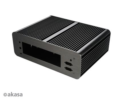 AKASA Euler MX Mini-ITX Gehäuse, OEM - schwarz (A-ITX25-M1B)