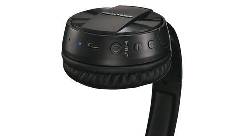 PIONEER SE-MJ553BT-K trådløst headset Trådløse hodetelefoner m/BT v.3.0/ A2DP,  15t batteritid,  sammenleggbare. Sort (SE-MJ553BT-K)