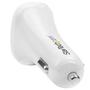 STARTECH WHITE DUAL USB CAR CHARGER CHARGE TWO TABLETS AT ONCE CABL (USB2PCARWHS)
