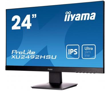 IIYAMA XU2492HSU-B1 60.5CM 28.8IN IPS FHD 250CD 5MS HDMI/DP BLACK      IN MNTR (XU2492HSU-B1)