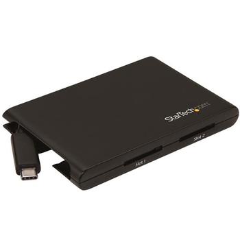StarTech dobbel SD-kortleser med USB-C støtter SD 4.0 og UHS II (2SD4FCRU3C)