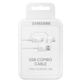 SAMSUNG Cable USD-C with Micro USB adaptor White (EP-DG930DWEGWW)