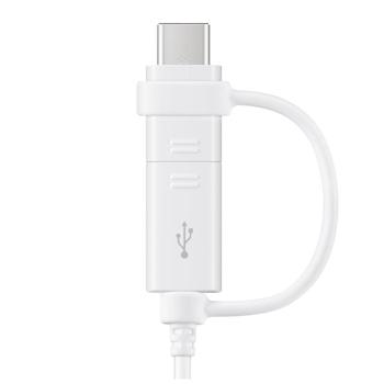 SAMSUNG Cable USD-C with Micro USB adaptor White (EP-DG930DWEGWW)