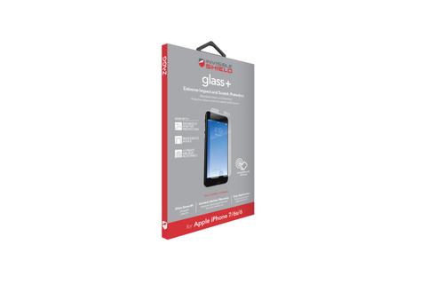 ZAGG / INVISIBLESHIELD InvisibleShield Glass Plus iPhone 7/8/ SE Retail (IP7LGC-F00)