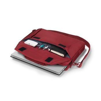 DICOTA A Slim Case EDGE Laptop Bag 11.6" - Red. Slim and lightweight,  designed to fit Ultrabooks and Apple Macbooks. EVA foam compartment provides superior shock protection for your MacBook or Ultrabook,  inc (D31213)
