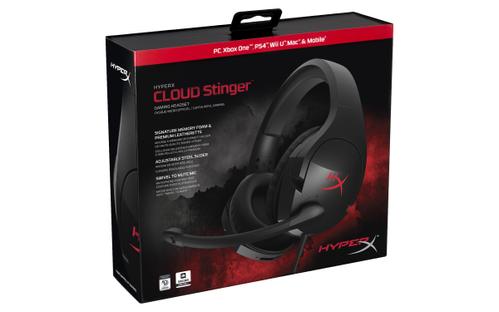 HyperX CLOUD STINGER BLACK (HX-HSCS-BK/EM)