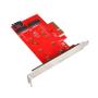 I-TEC PCI-E 2X M2 CARD INTERNAL PCI-E CARD PCI-E/ SATA   IN ACCS (PCE2M2)