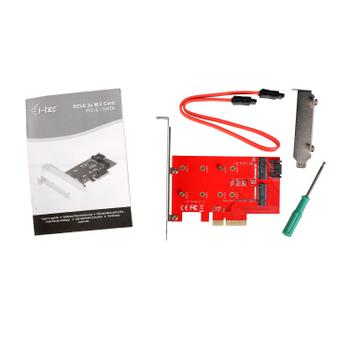 I-TEC PCI-E 2X M2 CARD PCI-E 2x M.2  (PCE2M2)