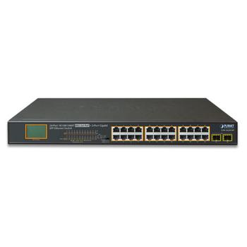 PLANET 24-Port 10/ 100/ 1000T 802.3at (GSW-2620VHP)