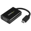 STARTECH USB-C to VGA Video Adapter with USB Power Delivery - 2048x1280	 (CDP2VGAUCP)