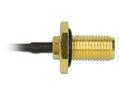 DELOCK HF Kabel Delock I-PEX -> SMA St/Bu 0.10m zum Einbau (88965)