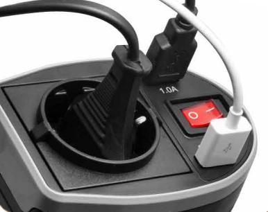 TECHNAXX CAR POWER INVERTER 2 USB PORTS TE13 (4645)