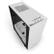 NZXT S340 Elite Midi Tower Matte White Vifter: 1x 120 Topp, 1x 120mm Bak, mITX, mATX, ATX, 2xUSB3.0, Vindu