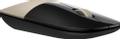HP P Z3700 - Mouse - blue LED - wireless - 2.4 GHz - USB wireless receiver - gold - for HP 20, 22, 24, 27, 460, Pavilion 24, 27, 590, 595, TP01, Pavilion Laptop 14, 15 (X7Q43AA#ABB)