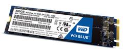 WESTERN DIGITAL WD Blue PC SSD WDS500G1B0B - Solid state drive - 500 GB - inbyggd - M.2 2280 - SATA 6Gb/s