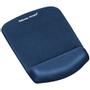 FELLOWES Mauspad Fellowes Plushtouch Handgelenkauflage+Mauspad blau (9287302)