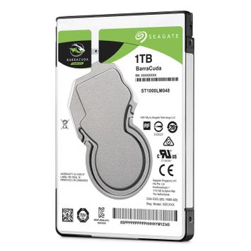 Seagate BarraCuda 1TB - 2.5" 5400rpm 7mm - 128MB - SATA 6Gb/s (ST1000LM048)