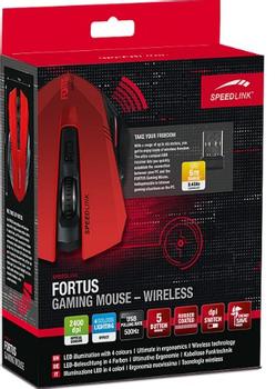 SPEEDLINK FORTUS Gaming Mouse - Wireless (SL-680100-BK-01)