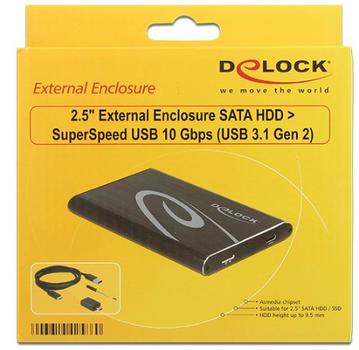 DELOCK 2.5  External Enclosure SATA (42586)