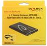 DELOCK 2.5  External Enclosure SATA (42586)