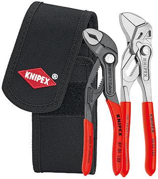 Knipex Mini Pliers Set in belt tool pouch 2 parts