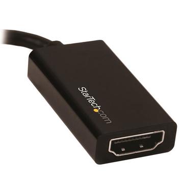 StarTech Mini DisplayPort to HDMI Adapter - 4K mDP to HDMI Converter - UHD 4K 60Hz (MDP2HD4K60S) - videokonverter (MDP2HD4K60S)