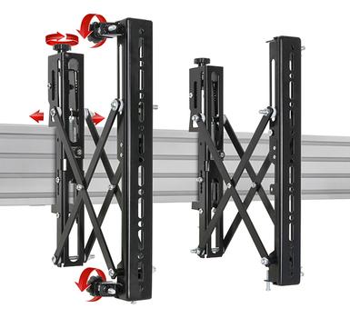 B-TECH Video Wall for 2 x 2  55" (BT8341-WL2X2-55-P)