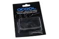 ALPHACOOL Anschraubtülle 90° drehbar 1/4 | HF16/10 deep Black (17081)
