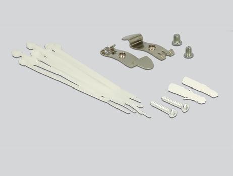 DELOCK Keystone Desktop Patch Panel 8 Port black (43338)