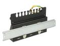 DELOCK Keystone Desktop Patch Panel 8 Port black (43338)