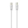 BELKIN 75dB Antenna Coax cable, White (2m)