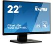 IIYAMA ProLite T2252MSC-B1 - LED monitor - 22" (21.5" viewable) - touchscreen - 1920 x 1080 Full HD (1080p) @ 60 Hz - IPS - 250 cd/m² - 1000:1 - 7 ms - HDMI, VGA, DisplayPort - speakers - black (T2252MSC-B1)