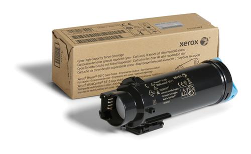 XEROX x WorkCentre 6515 - High capacity - cyan - original - toner cartridge - for Phaser 6510, WorkCentre 6515 (106R03477)
