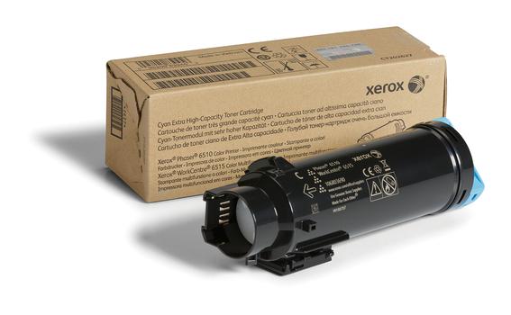 XEROX CYAN EXTRA HIGH CAP TONER /F WC6515/ PHASER6510(4500 PAGES) SUPL (106R03690)