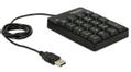 DELOCK Key pad 19 keys black (12481)