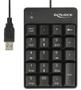DELOCK Key pad 19 keys black (12481)