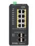 ZYXEL RGS200-12P,  12 Port managed PoE Switch, 240 Watt PoE, DIN Rail, IP30, 12-58V DC (RGS200-12P-ZZ0101F)