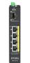 ZYXEL RGS100-12P,  5 Port unmanaged PoE Switch, 120 Watt PoE, DIN Rail, IP30, 12-58V DC (RGS100-5P-ZZ0101F)