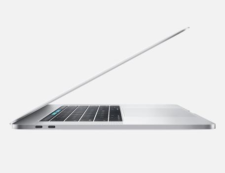 APPLE 15" MacBook Pro TB: 2.8GHz i7 256GB Sil (MPTU2DK/A)