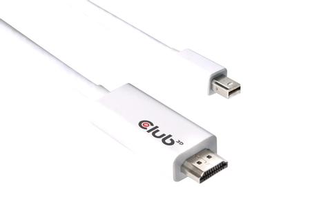Club 3D CAC-1173 - video adapter - DisplayPort / HDMI - 3 m (CAC-1173)