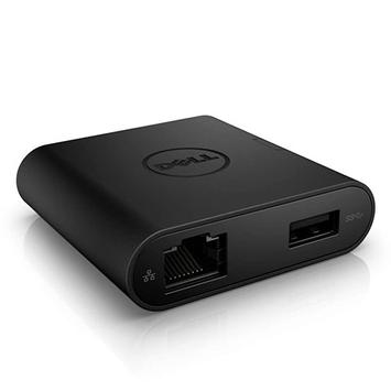 DELL DA200 - Ekstern videoadapter - USB-C - D-Sub, HDMI - for Inspiron 17 7773; Latitude 3590, 5289 2-In-1, 7380, 7389 2-in-1; XPS 15 95XX (YRPDK)