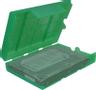 INTER-TECH HDD Schutzbox Inter-Tech 1x3, 5""/ 4x2, 5"" Kunststoff grün (88885392)